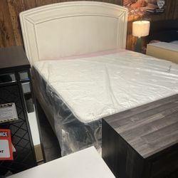 King size headboard, footboard and rails $400 American Drew were 1500 shop and compare American Drew brand new king size beds for $400