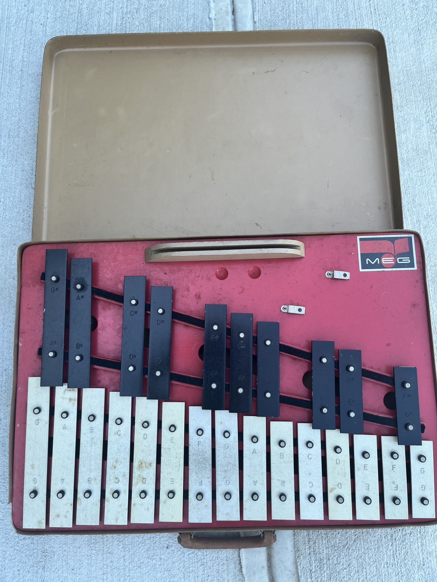 antique xylophone