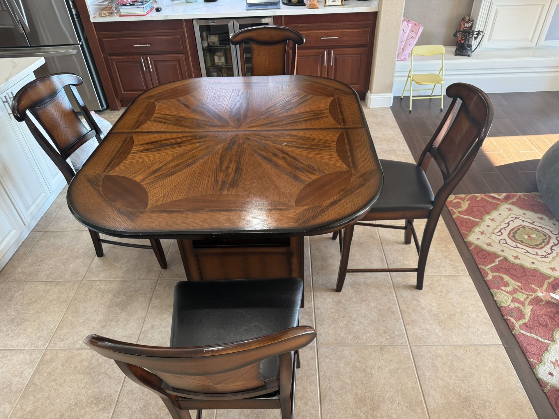 Counter Height Dinning Table Extendable 