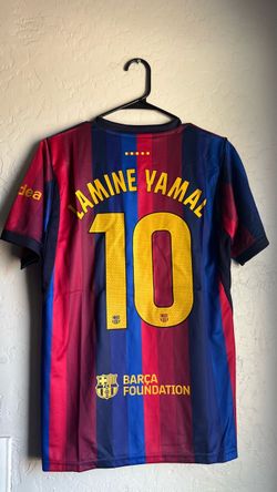 Lamine Yamal 2026 Barca home jersey