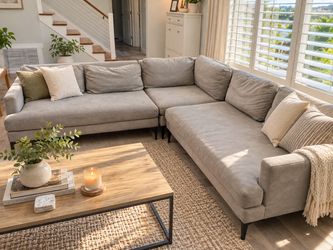 WEST ELM ANDES SECTIONAL COUCH