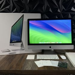 27 Inch Apple iMac All In One Computer Bundle Very Slim And Sleek Nice LOOK