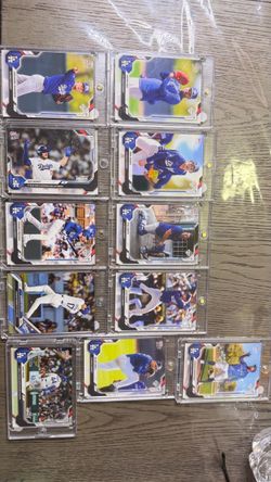 LA Dodgers Lot cards