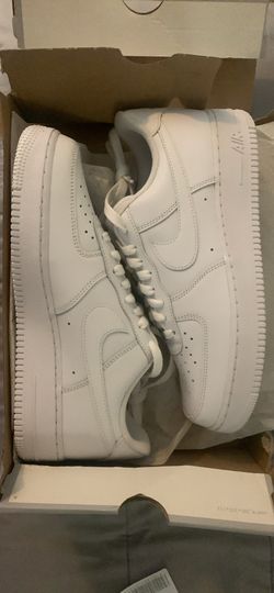 Men’s Size 10 All White Air Force 1