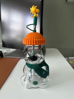 Starbucks x Peanuts Snoopy Glass Cup