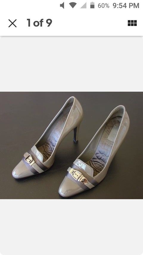 Gucci heels. Women's shoes. Size 9. High heels. Stilettos. Made in ITALY. Original box. EXC! Designer Shoes