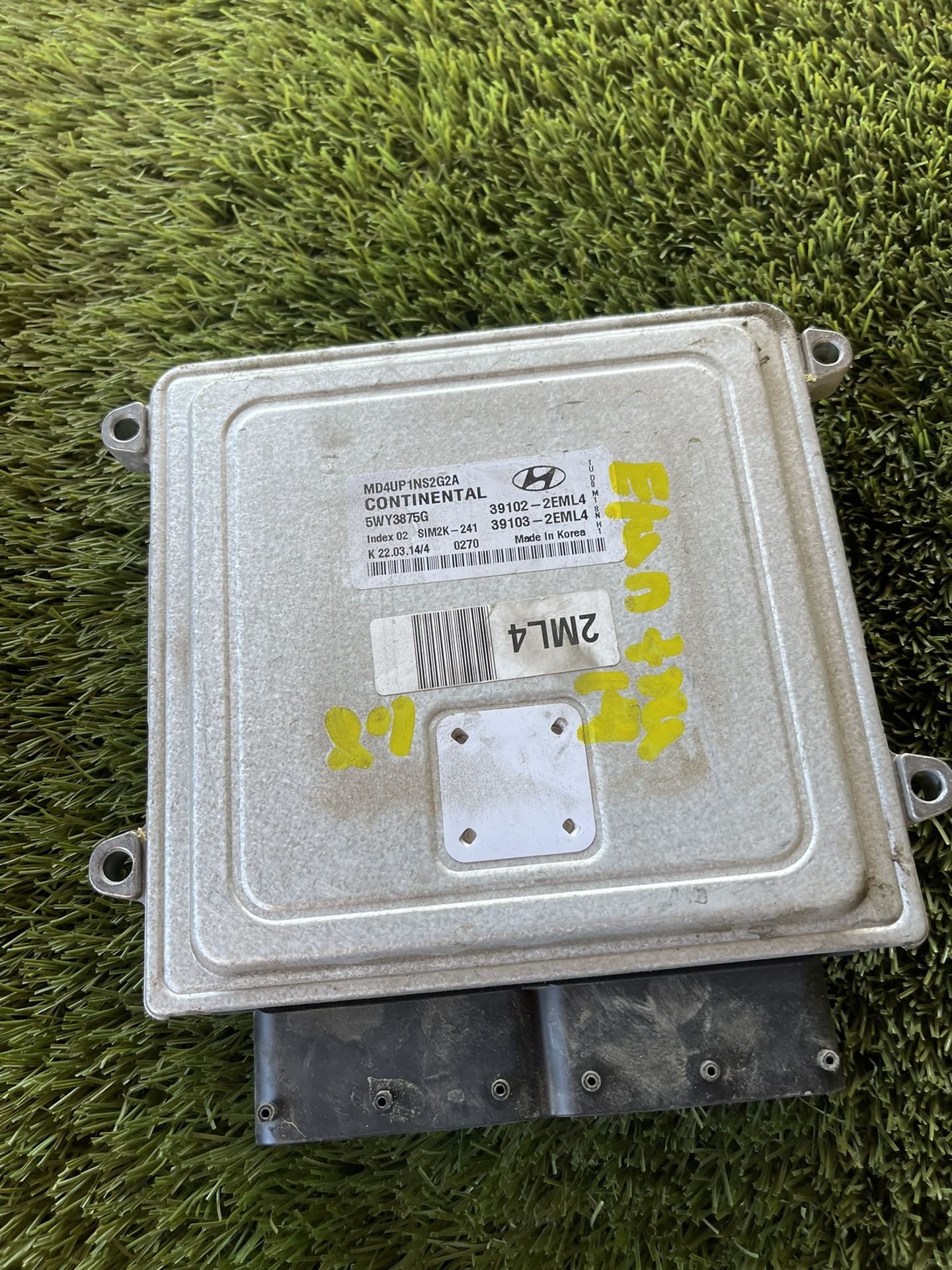 2014 Hyundai Elantra Engine control unit