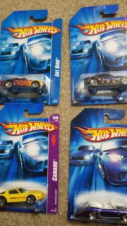Hot Wheels camaros and hot bird