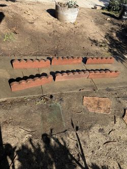 Garden landscape edging