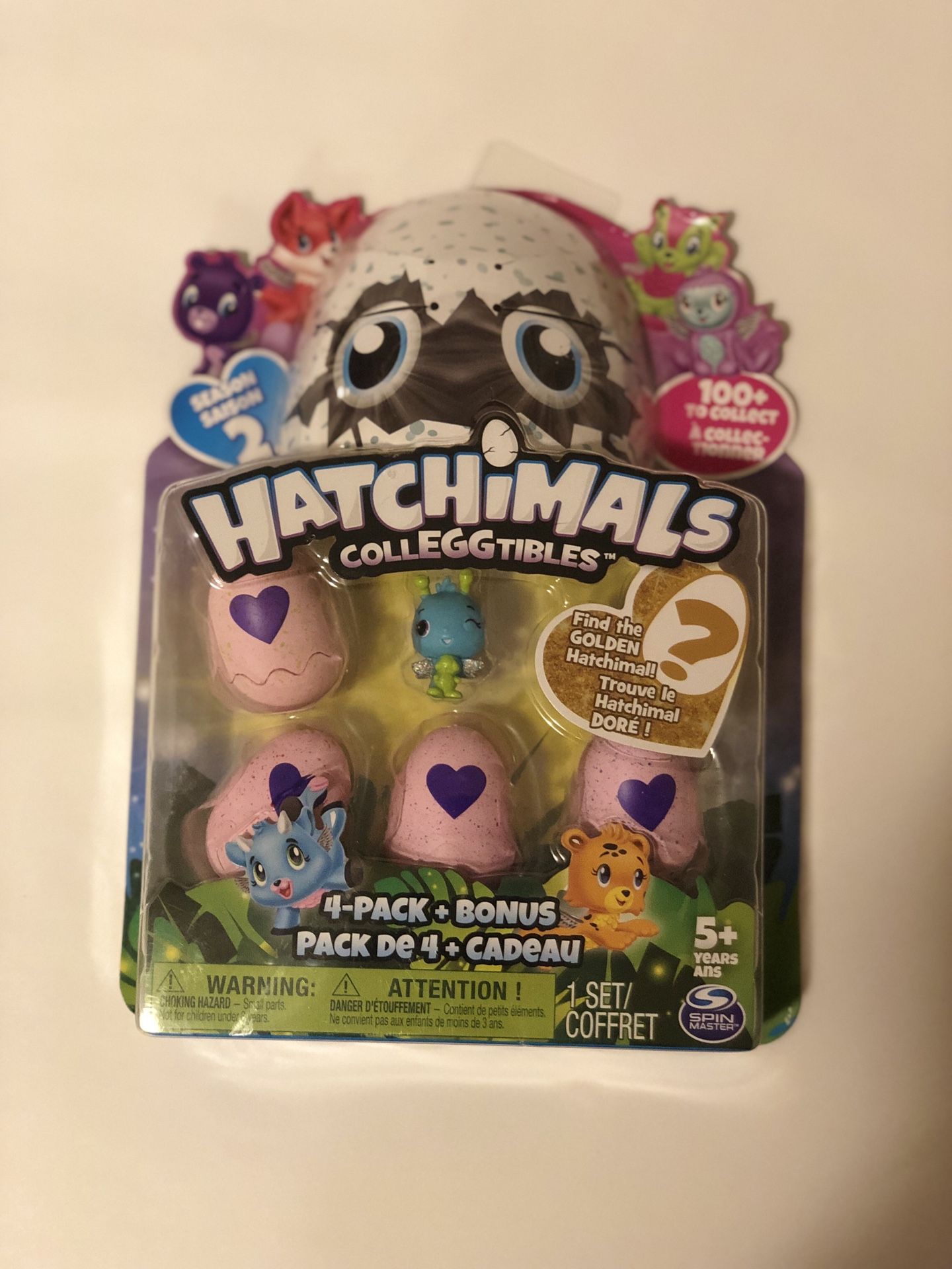 Hatchimals CollEGGtibles 4-Pack + Bonus Season 2 Brand NEW FLAWLESS