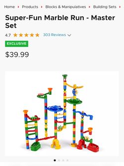 Marble run for kids