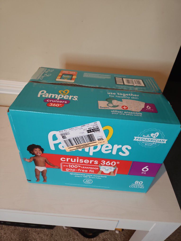 Pampers Cruisers Size 6 (80Pack)