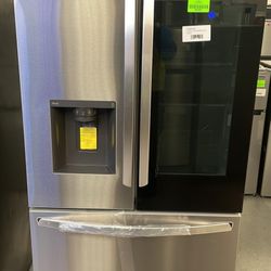 LG LRFOCS InstaView 25.5-cu ft Refrigerator QZNS4