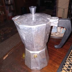 Vintage Espresso Maker U  use On Stove