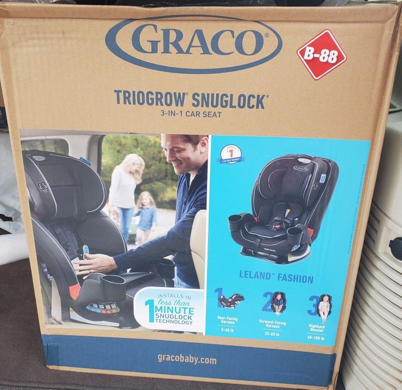 GRACO TRIOGROW 3-IN-1 CARSEAT 