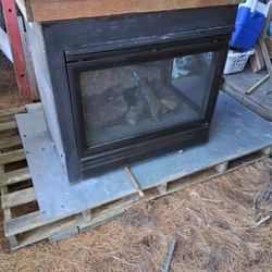 Heat N Glo Gas Log Fireplace