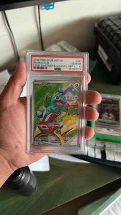 PSA 10 Bulbasaur First Partner Illus Collection #037