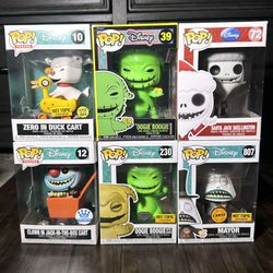 Funko Pop Disney Nightmare Before Christmas Bundle