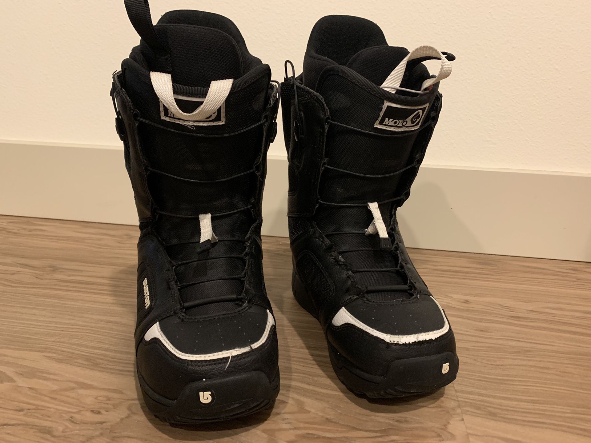 Burton moto snowboard boots
