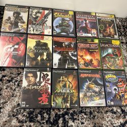 Original Xbox & PS2 Games Lot