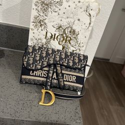 Christian Dior Saddle Bag Authentic Worth 1800