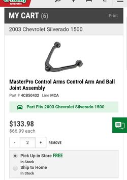 99-07 Gmc/chevy silverado/sierra front suspension