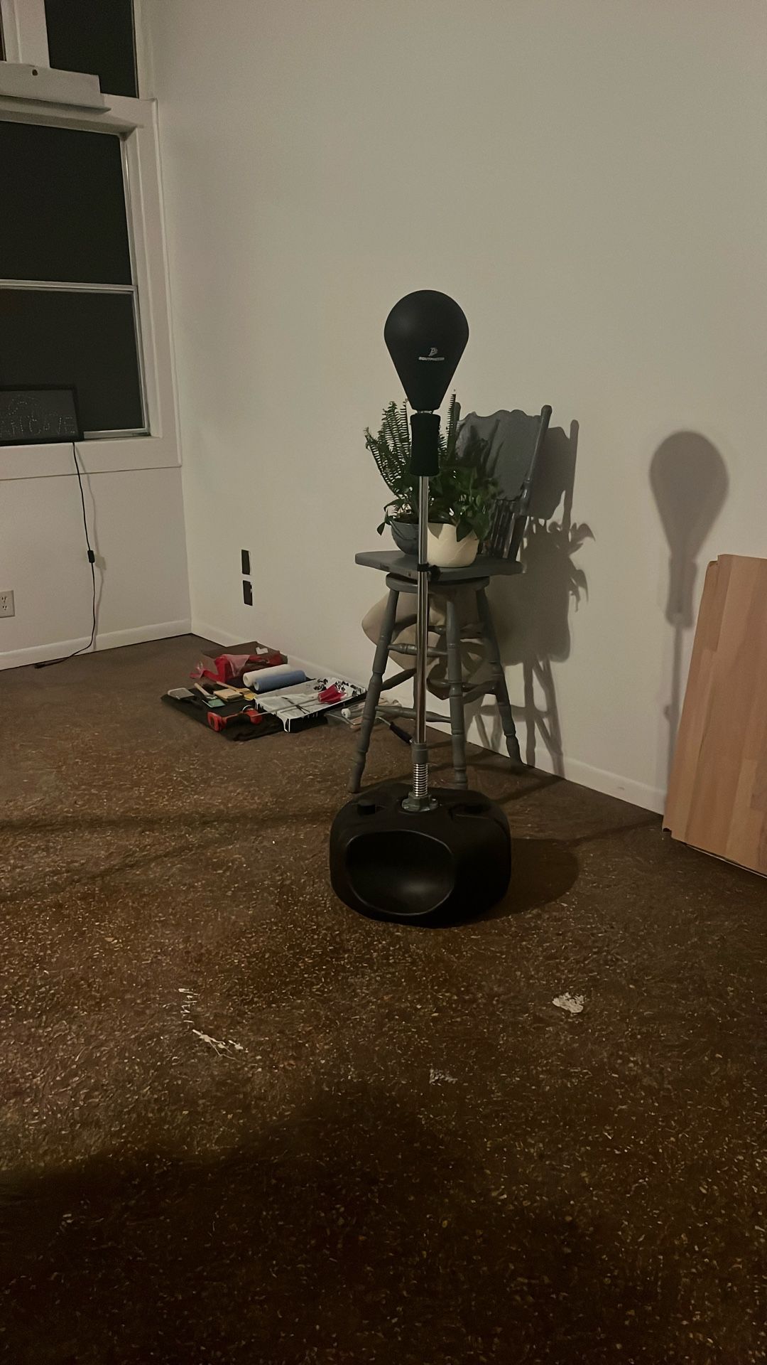 Boutmaster speed bag with stand