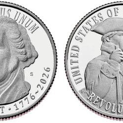 2026-D Semiquincentennial Revolutionary War Quarter Rolls - Uncirculated Bank Wrapped