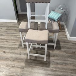 Bar Stools Low x4