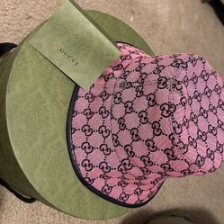 Pink Gucci Hat 