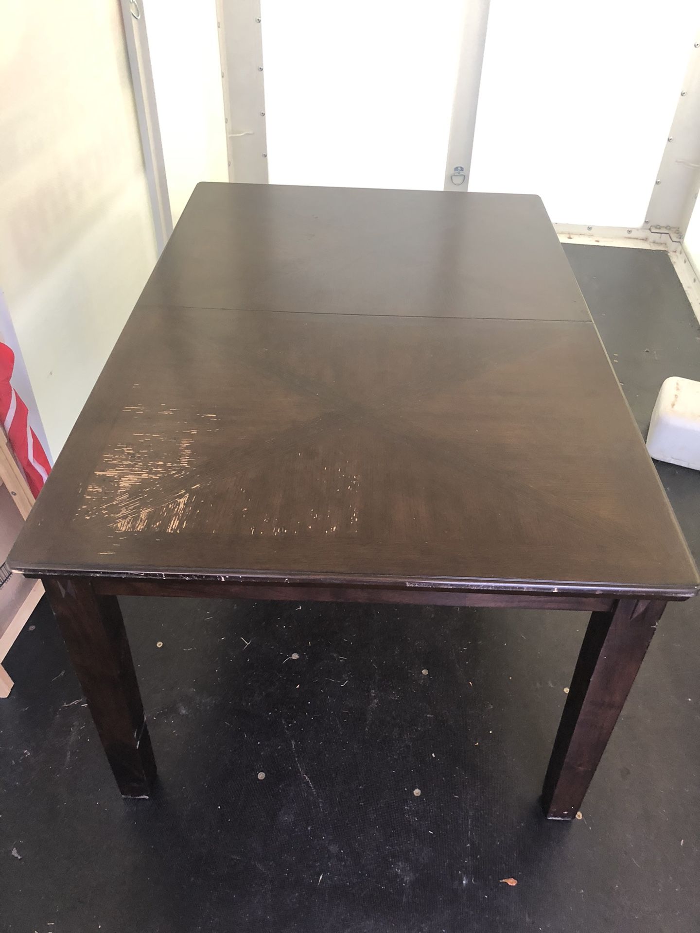 60” x 40” dinner table