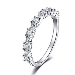 925 Sterling Silver Simulated Diamonds