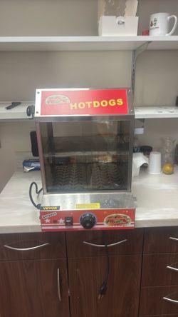 VEVOR Commercial Hot Dog Steamer/Display Warmer – $175