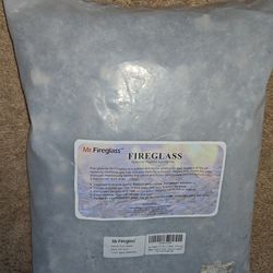 Mr. Fireglass 20 Pounds Black Reflective Fire Glass, 1/2 Inch High Luster Reflective Tempered Glass Rocks for Fire Pit Table Fireplace and Landscaping