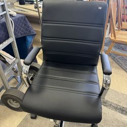 Gorgeous Black Office Chair - Excellent Condition- Retail: $350