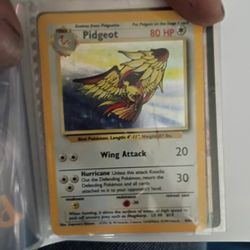 Vintage Pidgeot Error Card
