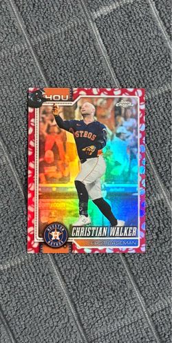 Houston Astros Christian Walker Card
