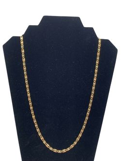 24" Tri gold chain #32538