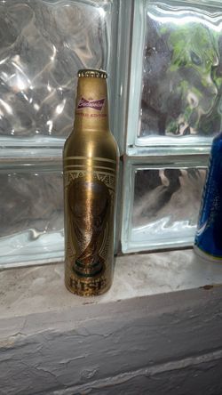 Budweiser Limited Edition FIFA World Cup Gold Bottle