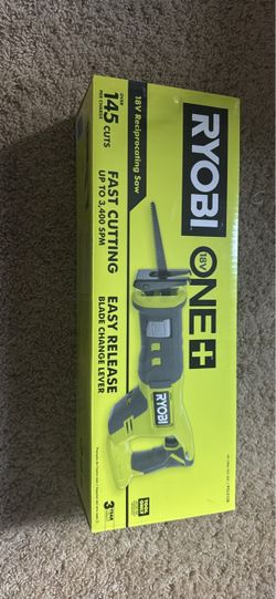 Ryobi 18v reciprocating saw