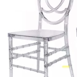 Clear Ghost Event Space Chairs 