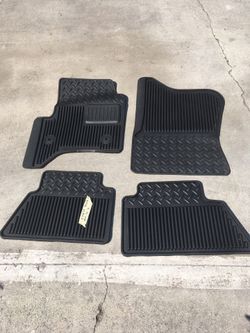 Floor mats Chevy truck