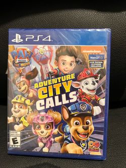 PAW Patrol The Movie Adventure City Calls PS4
