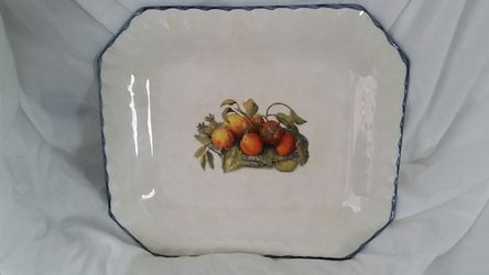 Due Torri Italian Ceramic Platter