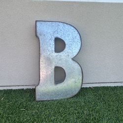 Letter B Sign