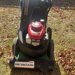 Billy goat, leaf back and debris vacuum