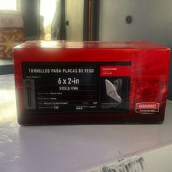 New Box Of 6x2 In Drywall Screws