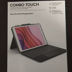 Logitech Combo Touch Case For IPad (7th, 8th, 9th generation