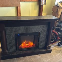 Electric fireplace 