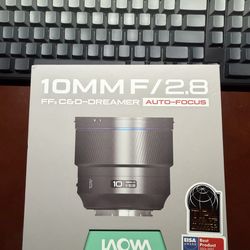 Laowa 10mm Lens (Sony Mount) MINT